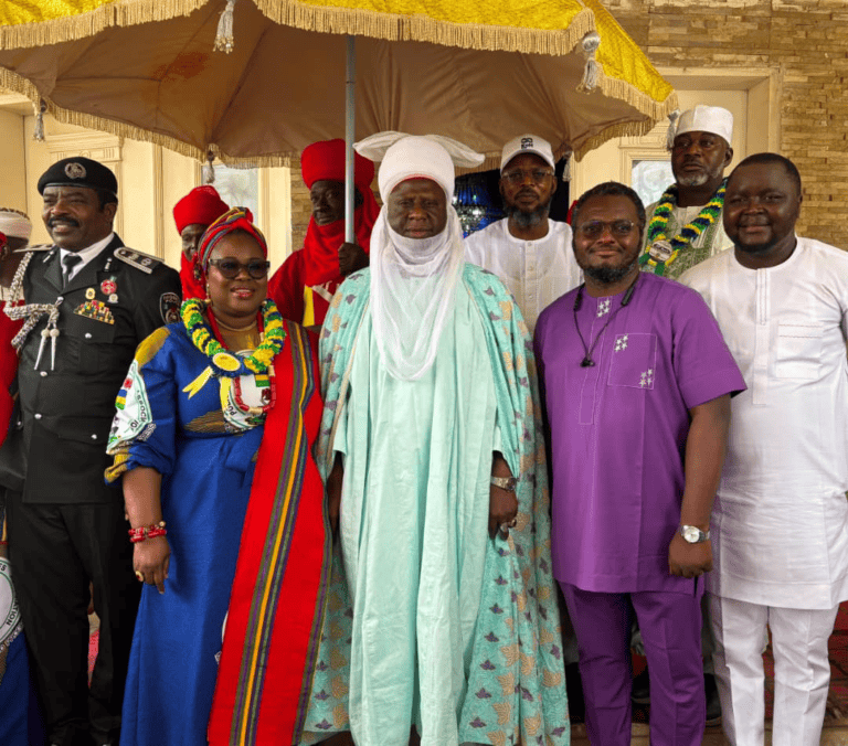 POWA National President, Chief Mrs. Mutiat Olufunmilola Disu, Conferred with Prestigious Traditional Title by Minna Emirate