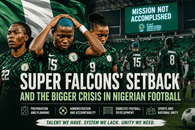 From Super Falcons’ WAFCON Setback to a Bigger Question: What Is Wrong With Nigerian Football?